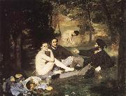 Dejeuner sur I-herbe Edouard Manet